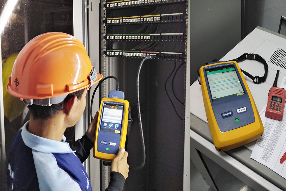 FLUKE DSX Cable Analyzer