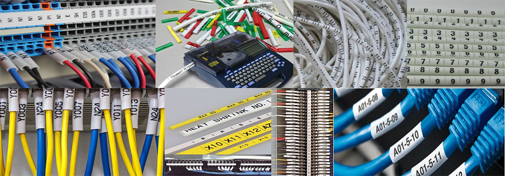 รับพิมพ์ปลอก สายไฟ PVC Marking , Cable Marker พิมพ์ปลอก วายมาร์คเกอร์ ,หางปลา , CordEnd